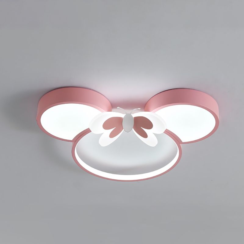 Modern Style LED Ceiling Lights Lovely Cartoon Flush-mount Lamp for Kid's Room