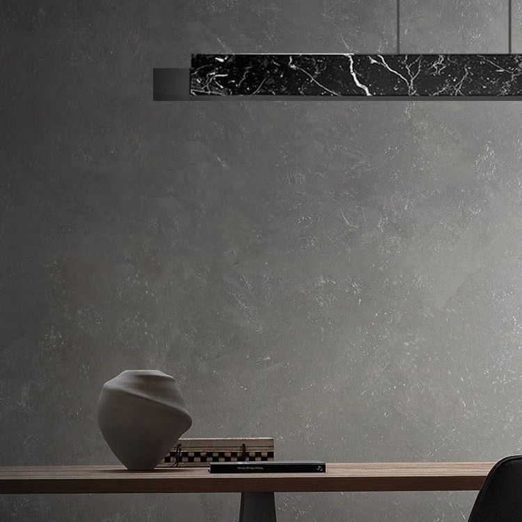 Estilo de iluminación de isla lineal de estilo moderno metal 1- luz colgante de la isla ligera