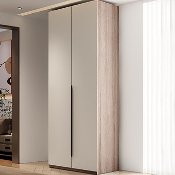 Hinged Wardrobe Cabinet Engineered Wood Wardrobe Armoire for Bedroom