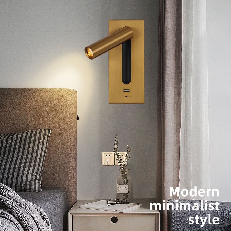 Modern Simplicity Reading Wall Light Aluminum Wall Light Fixtures for Bedside