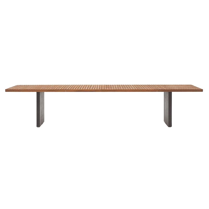 Modern Patio Dining Table Set 1/6/9 Pcs Wood Patio Dining Table and Chairs