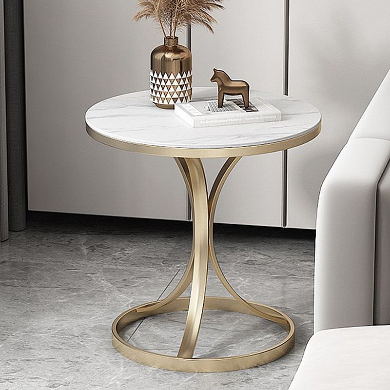 Modern Round End Table  Side Table  for Dining Room and Home