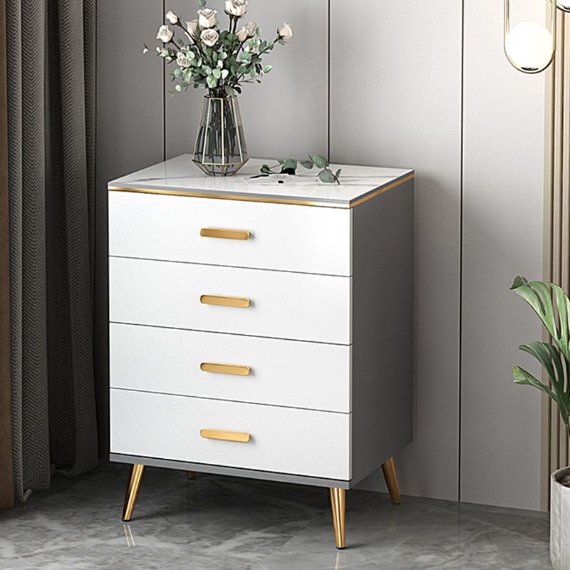 Modern Wood Accent Chest with Drawer 15.74" W,Water Resistant