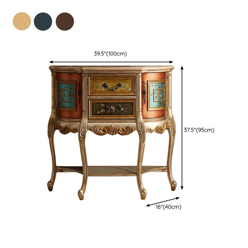 Victoria Freeform Console Table Wood Console Sofa Table for Hall