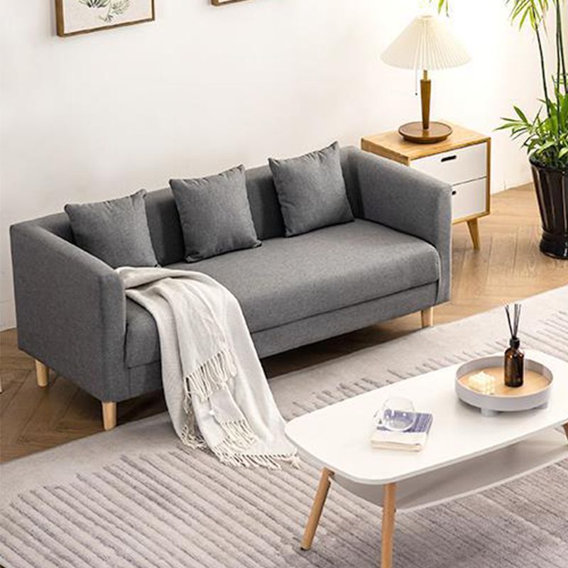 23.22" H Tuxedo Arm Sofa Contemporary Standard Sofa for Apartment