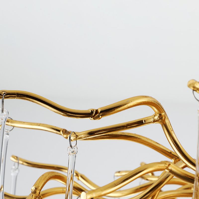 American Style Chandelier Crystal Multi Light Hanging Lights for Bedroom