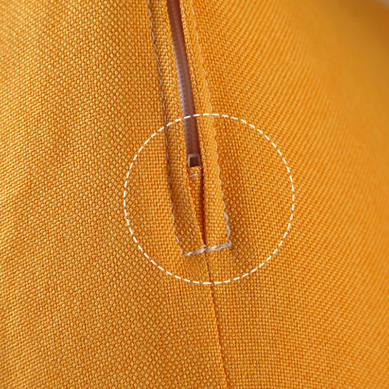 Armless Chair  Canvas Parsons Tight Back Chair for Living Room