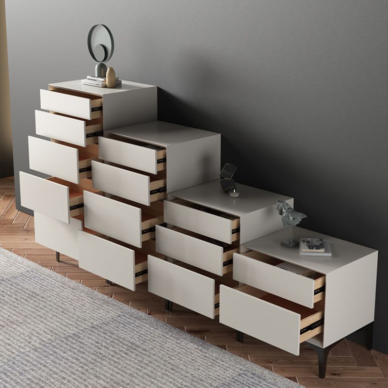 15.6-inch Width Storage Chest Modern Manufactured Wood Dresser