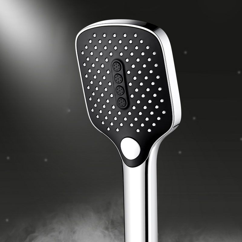 Modern Square Handheld Shower Head Leak Resistant Wall-Mount Shower Head