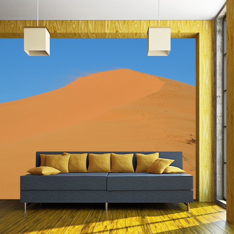 Desolate Desert Mural Wallpaper Home Decor Moisture Resistant for Sitting Room