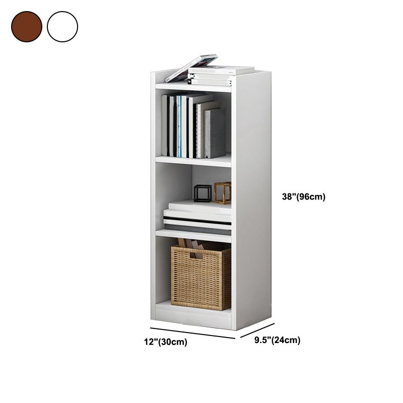 Contemporary Manufactured Wood Bookshelf Standard Home Bookcase