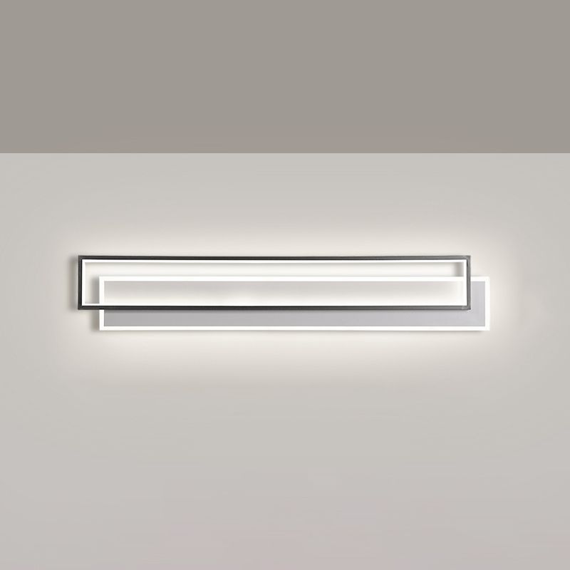 Stratizzazione dell'illuminazione di applique in metallo minimalista soggiorno a led lampada