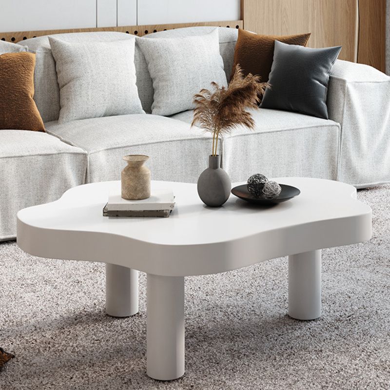 Scandinavian Solid Wood 3 Legs Coffee Cocktail Table - 15.75" H