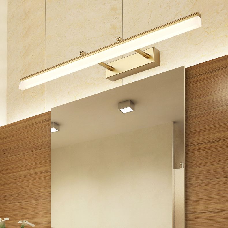 Modern Simplicity Style LED Wall Sconce Adjustable Arm Wall Light for Bathroom