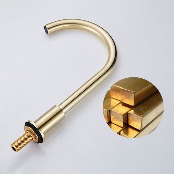 Contemporary Deck Mounted Metal Freestanding Tub Filler High Arc Freestanding Faucet