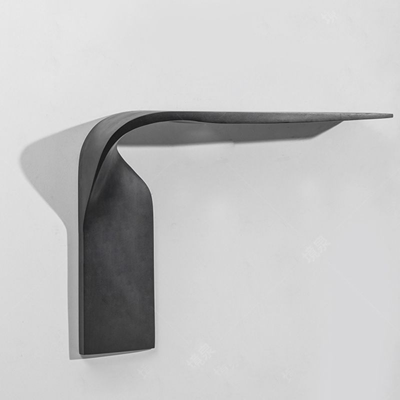 Rectangle Shape Contemporary Console Table Black Wood Console Sofa Table