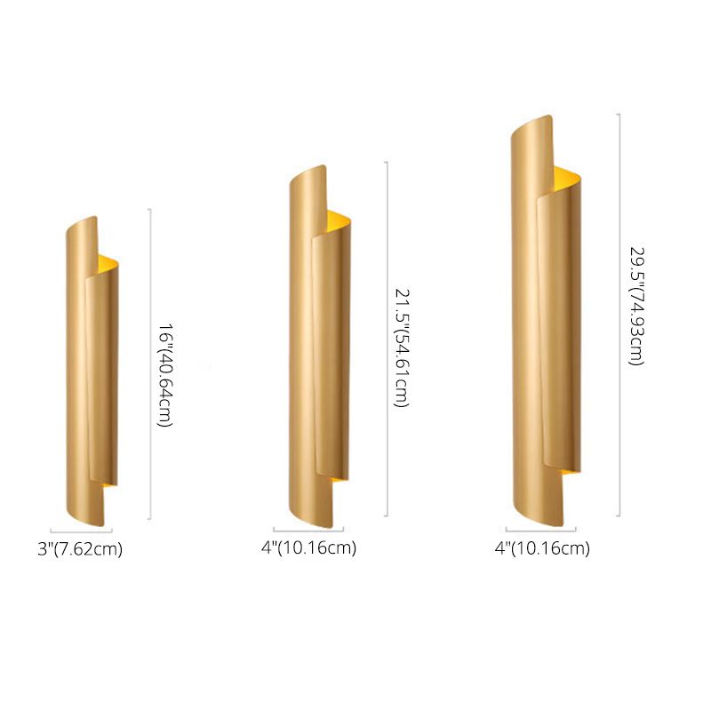 Post moderne en métal mural mouline en bobin