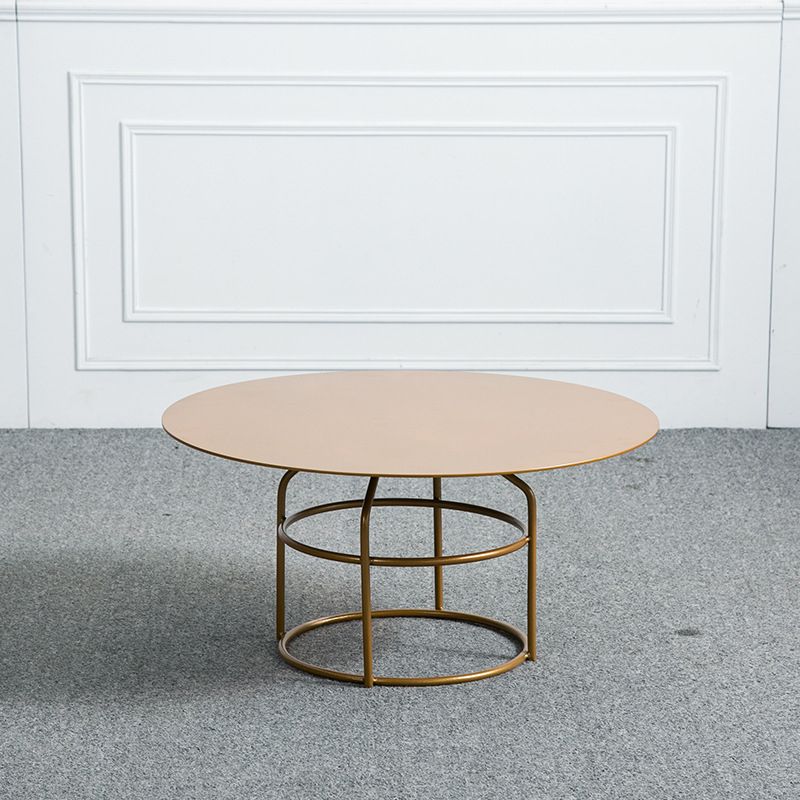 Frame 1 Coffee Table Contemporary Metal Round Cocktail Table