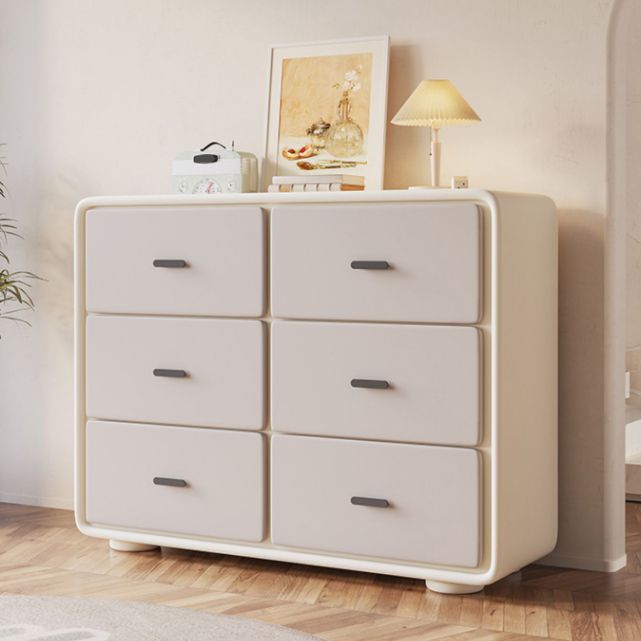 Modern Storage Chest Horizontal Storage Chest Dresser with Drawers