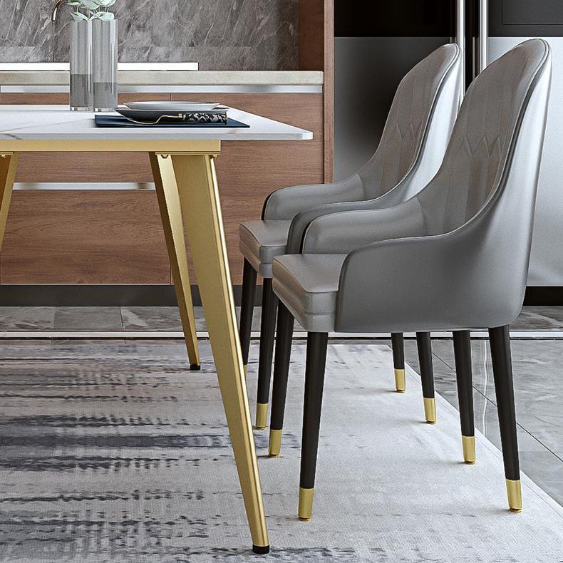 Glam Dining Table Set 1/2/5/6/7 Pieces Sintered Stone Dining Set