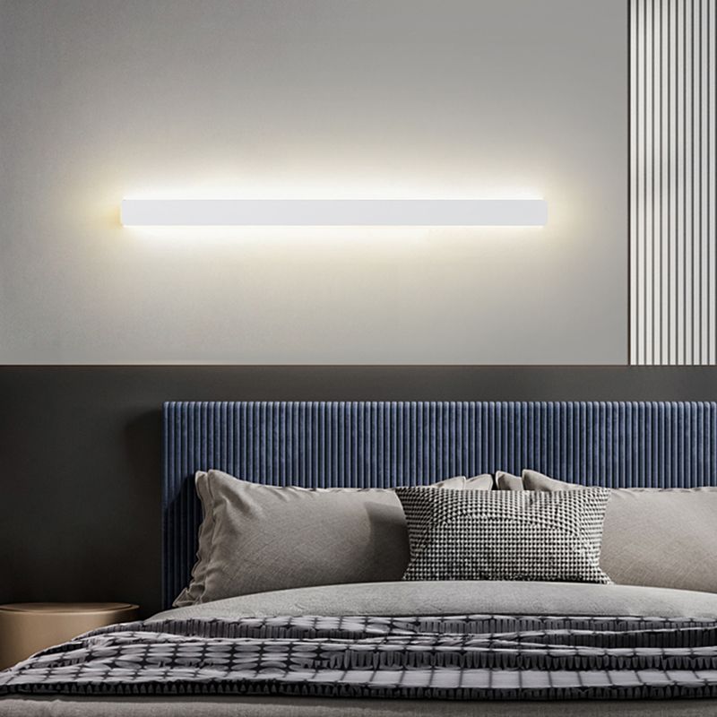 Linearer Schatten Metall Wandleuchter moderner Stil mit einem leichten Wand montiertes Licht