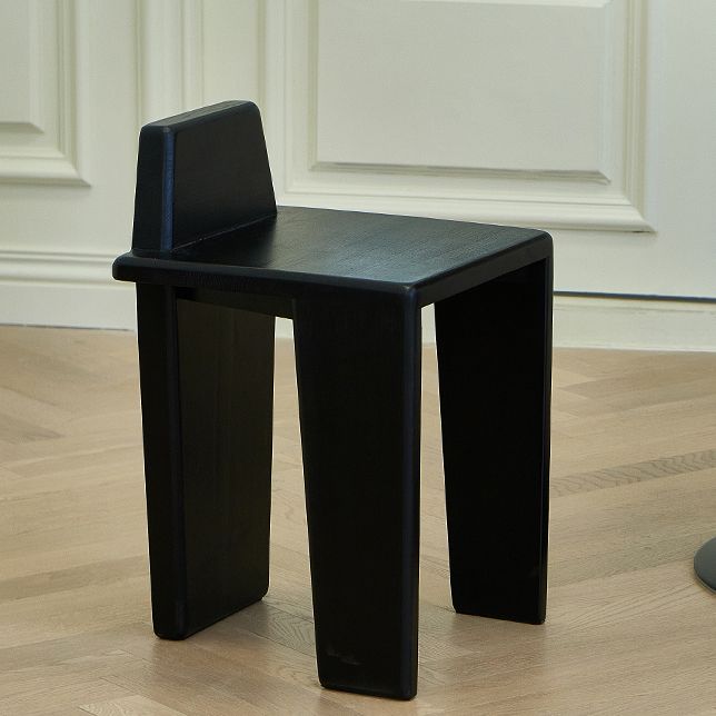 Contemporary Dining Room Solid Wood Parsons Armless Dining Chair
