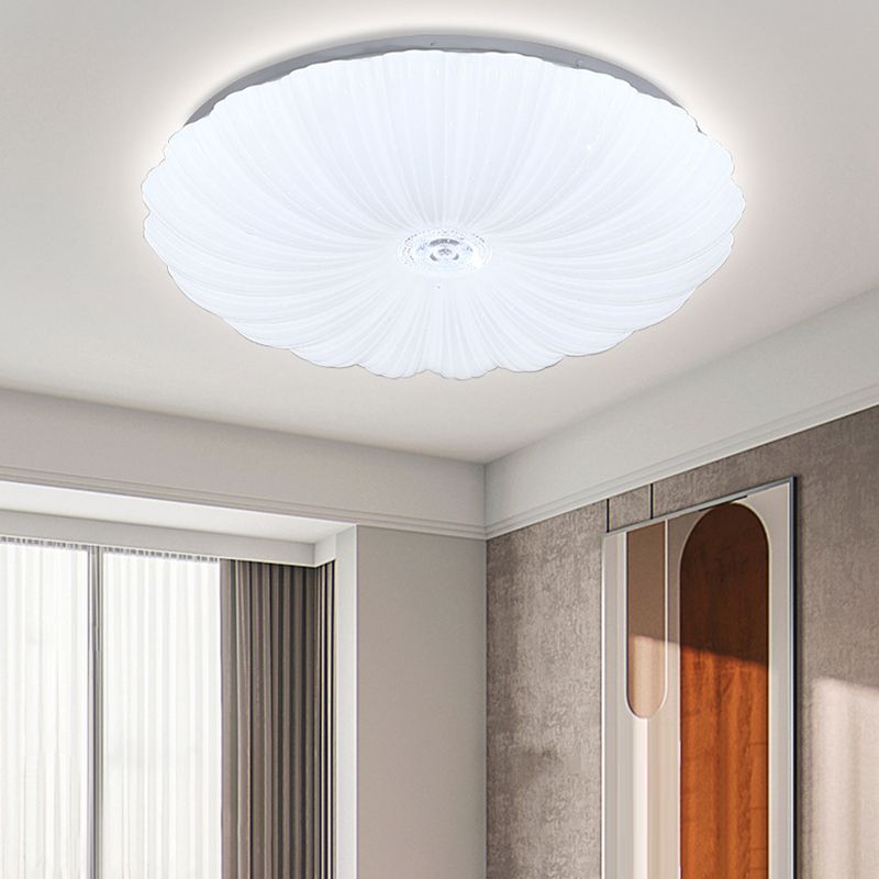 Modernism Flush Mount Acrylic LED Ceiling Light Fixture for Bedroom