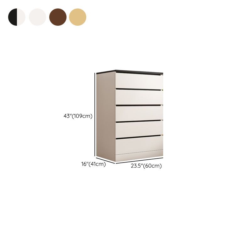 15.99-inch W Contemporary Storage Chest Manufactured Wood Dresser