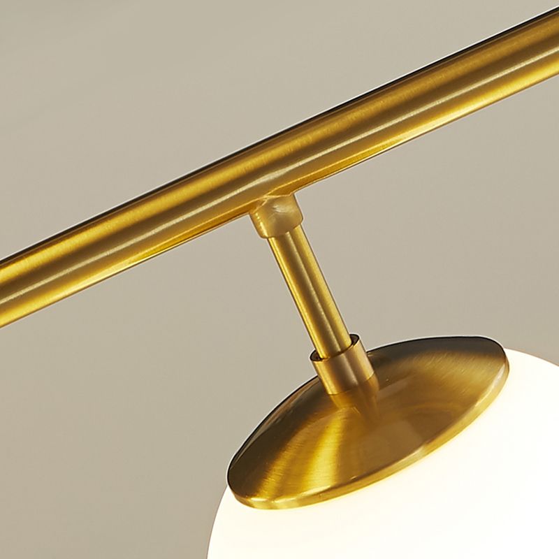 Modern Spherical Island Lighting Fixtures Glass 6 Light Pendant Lighting