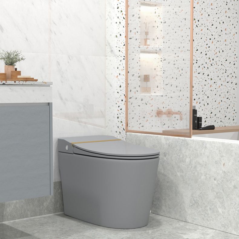 Modern Floor Mounted Urine Toilet Siphon Jet Toilet Bowl with Toilet Seat