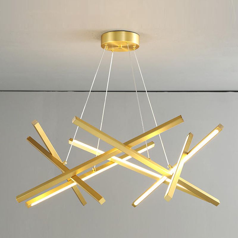 Accesorio de lámpara de lámpara de lámpara múltiple simple Luz colgante de lámparas LED para dormitorio