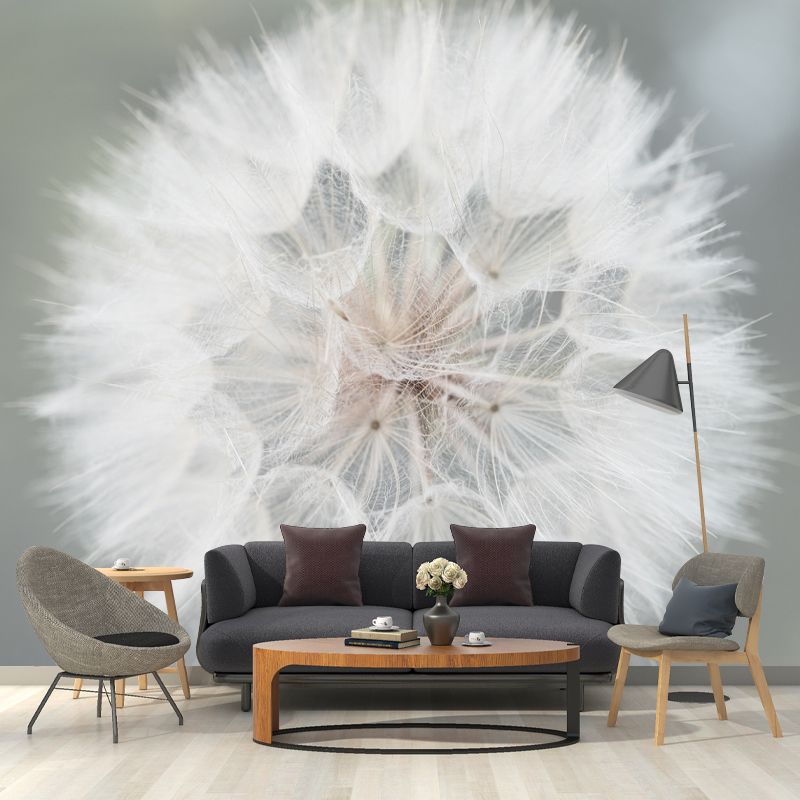 Seed Plants Wall Mural for Reading Room Eco-friendly Wall Covering, Customized