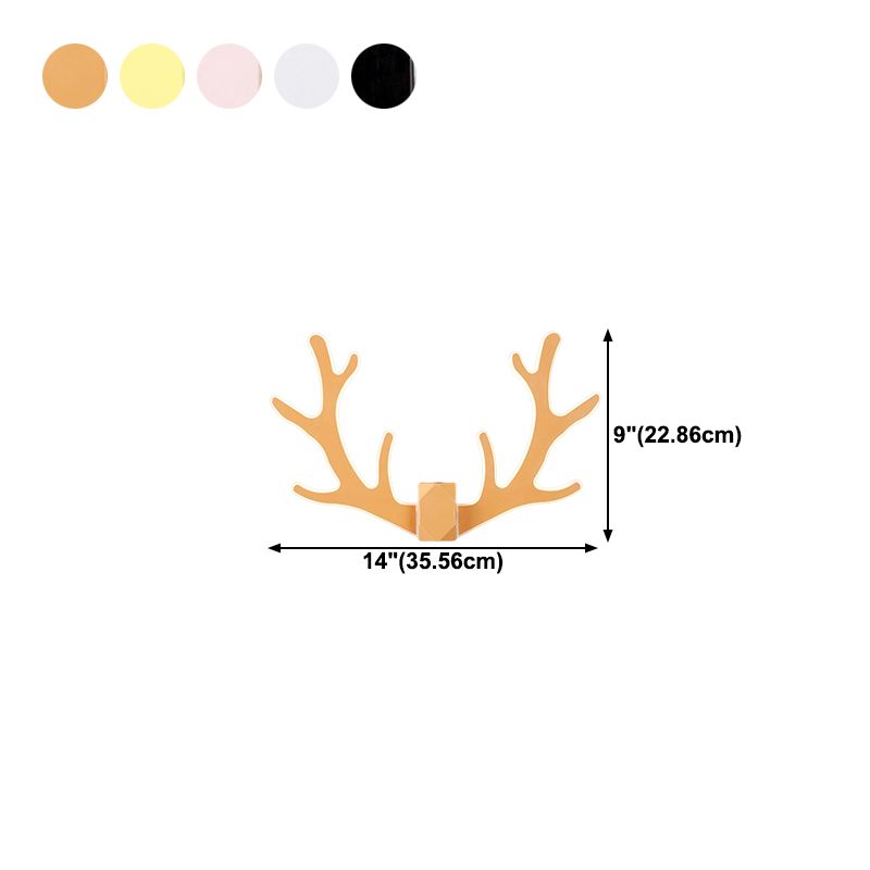 1-Light Geometric Wall Lights Modern Style Metal Wall Light Sconce