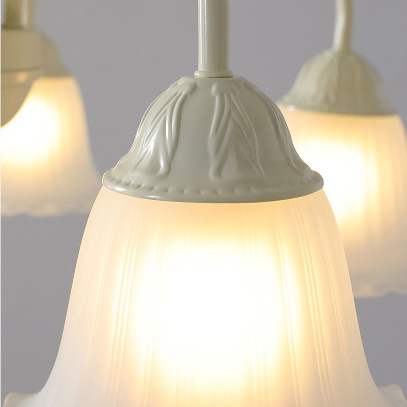 Modern Ceiling Lamp Creative Glass Shade Flush Mount Lighting Fixture for Bedroom