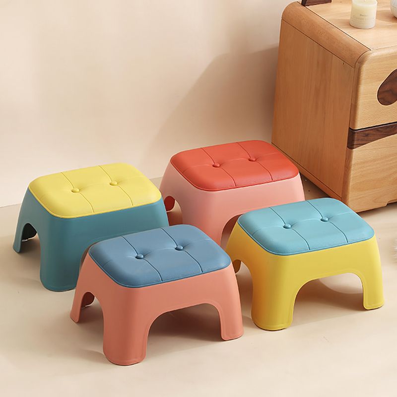 Orange Water Resistant Standard Rectangle Line PVC Standard for Drawing Room