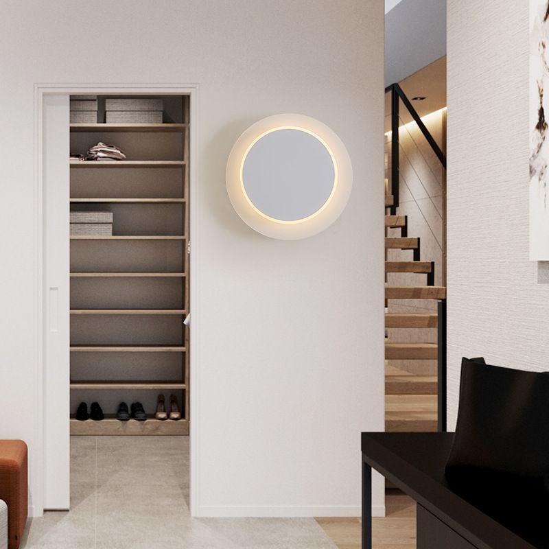 Mur à LED géométrique rotatif clair