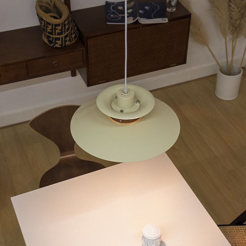 Pendre en métal contemporain Aménagement d'éclairage suspendu simple pour salle à manger