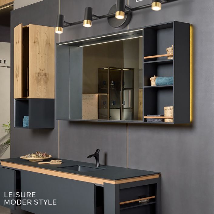 Luci specchietti di vanità cilindri Light Nordic Luxury Style Metal Vanity Lampada