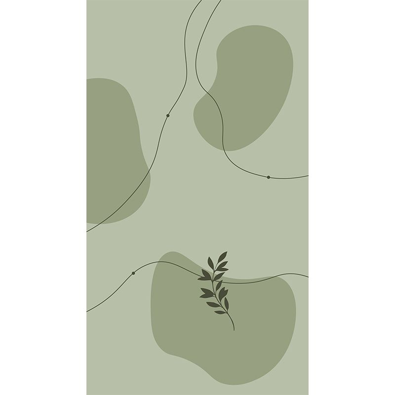 Modern Style Illustration Mural Wallpaper Minimalism Indoor Wall Mural