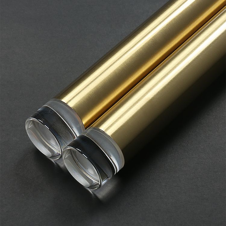 Luz de cilindro Luz contemporánea de estilo contemporáneo 1 accesorio de iluminación colgante de luz en oro