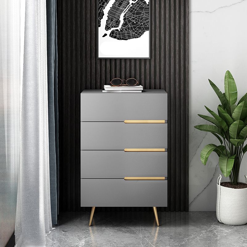 Manufactured Wood Dresser Glam Storage Chest with 3/4/5 Drawers