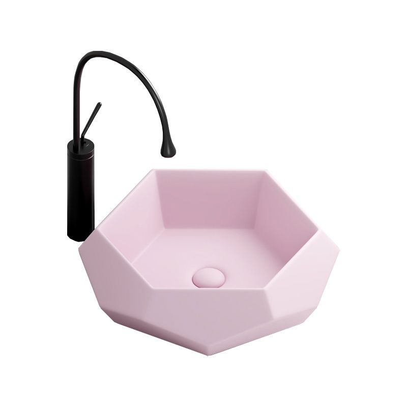 Modern Specialty Wash Stand Porcelain Vessel Lavatory Sink for Home