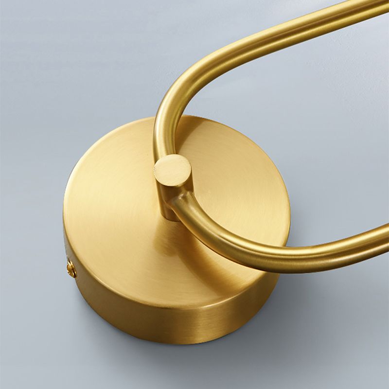 Modern Style Spherical Shape Wall Sconce Glass 2 Light Wall Lighting for Living Room