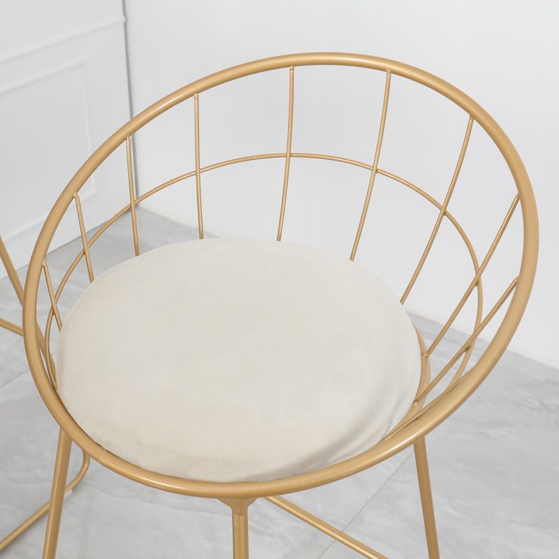 1/2/3/5 Pieces Glam Iron Bar Table Set Rectangle Bistro Set with White Faux Marble Top