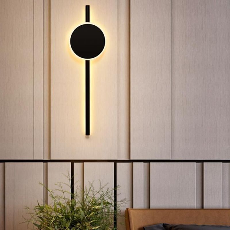 Strip Shape Wall Lamp Modern LED Wall Mount Lamp with Acrylic Shade for Aisle