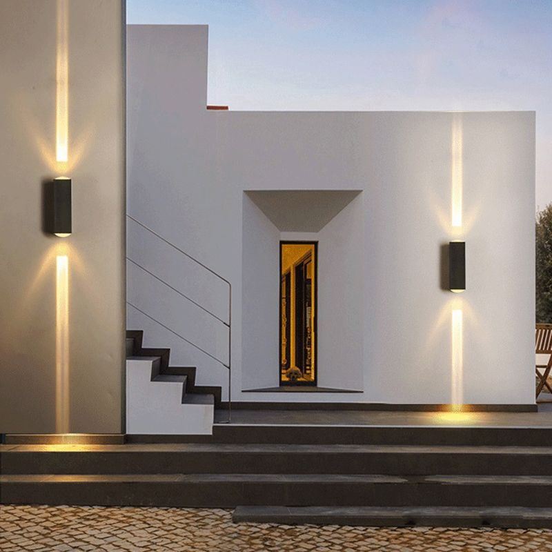 Moderner Stil Geometrischer LED-Wandlampen Metall Multi-Licht-Wandbeleuchtungsideen