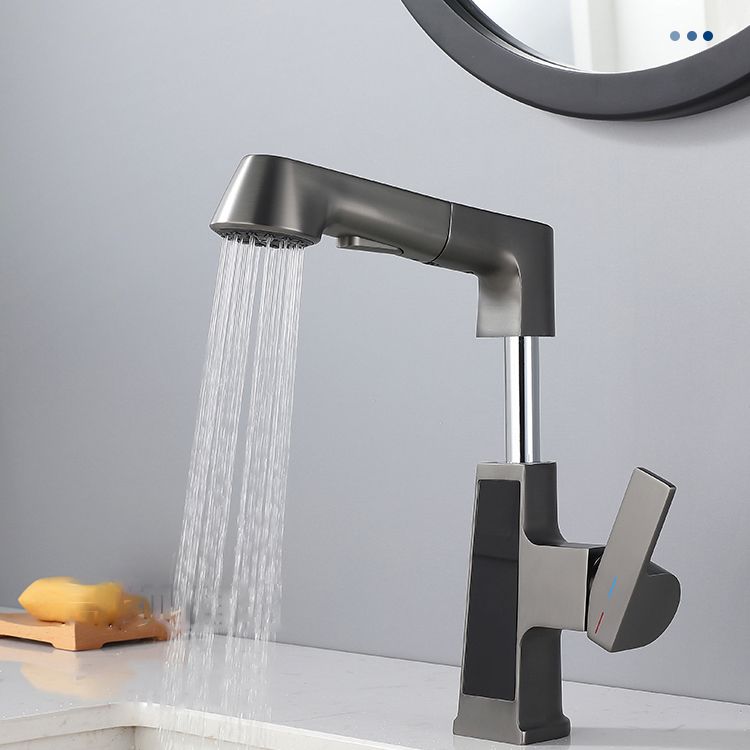 Low Arc Basin Lavatory Faucet Vanity Lever Handles Sink Faucet