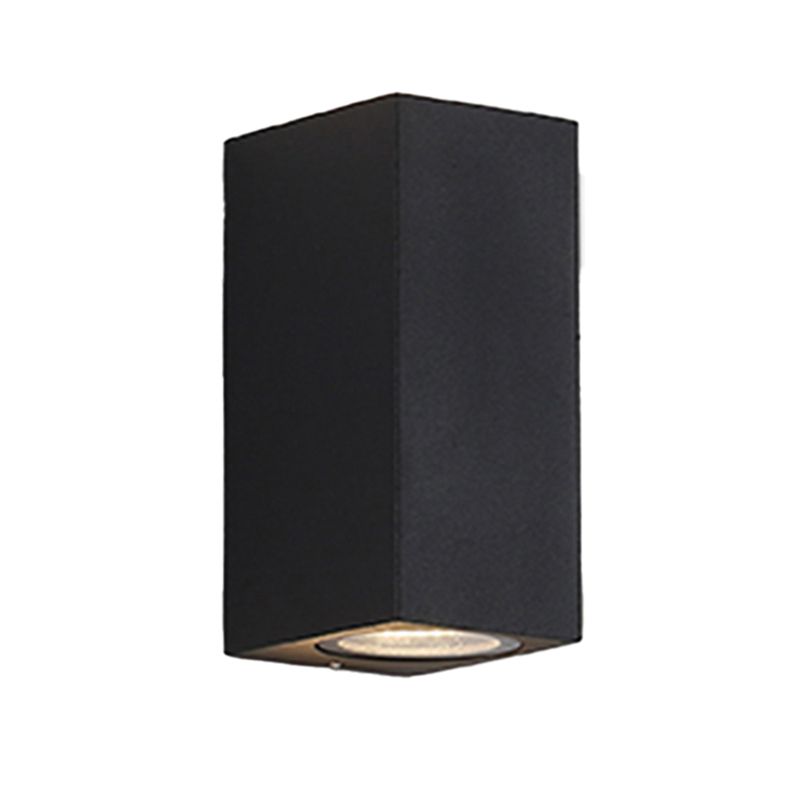 Metal Wall Lamp Modern 2 Lights Wall Mounted Lighting for Outdoor