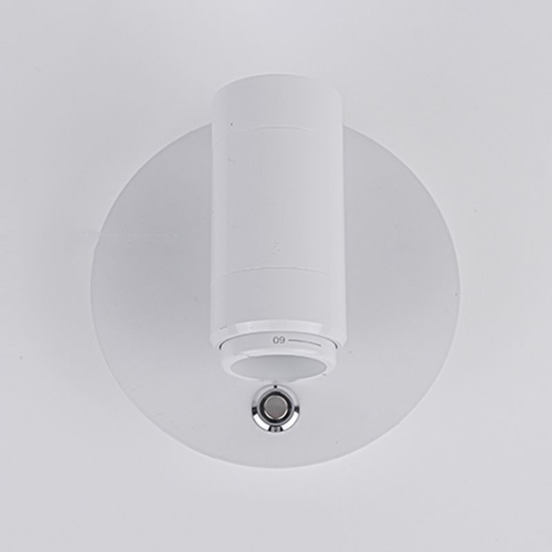 Modern Geometric Shape Wall Sconce Reading Wall Light with Acrylic Shade for Bedroom