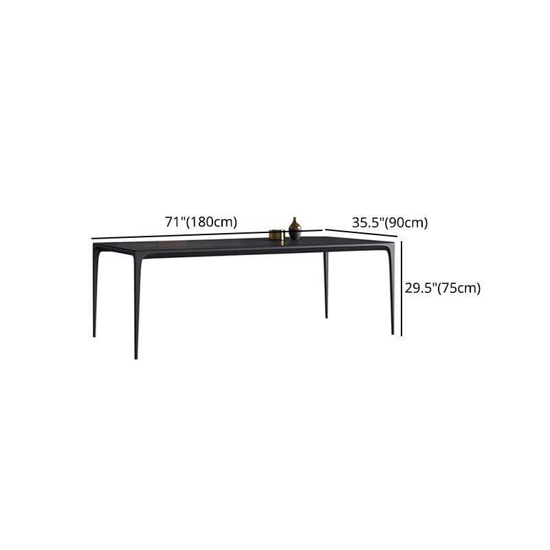 Modern Sintered Stone Dining Table Set 1/2/5/7 Pieces Dining Set for Home